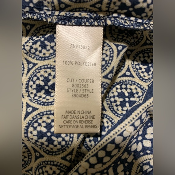 NWT Max Studio Boho Tiered Halter Maxi Dress, XL Geometric Print Ruffle Straps - Picture 9 of 9